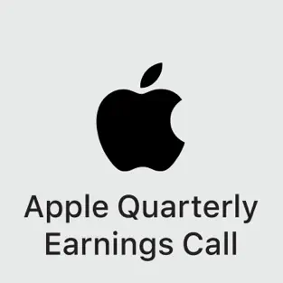 Podcast Apple Quarterly Earnings Call Logo