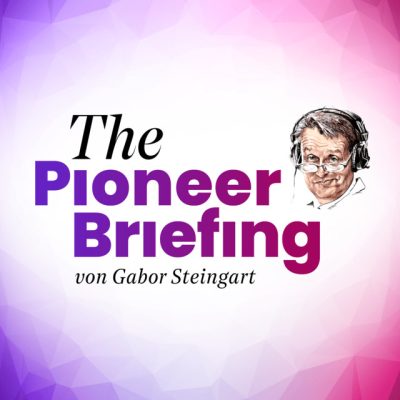 Podcast The Pioneer Briefing Logo